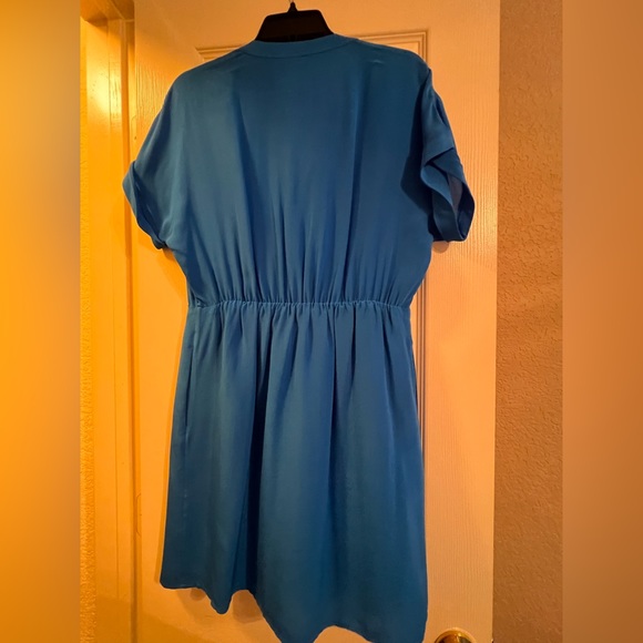 Madewell Silk Mini Dress Size 8 - Picture 2 of 7